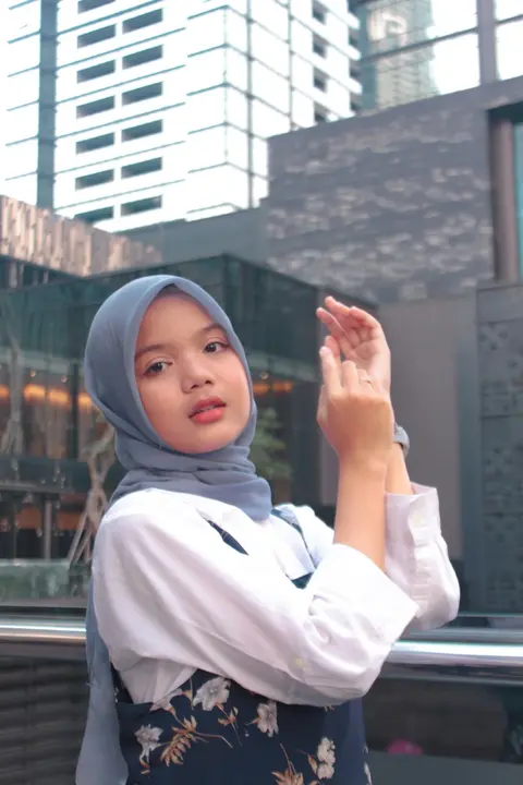 Selfie sebelum diedit